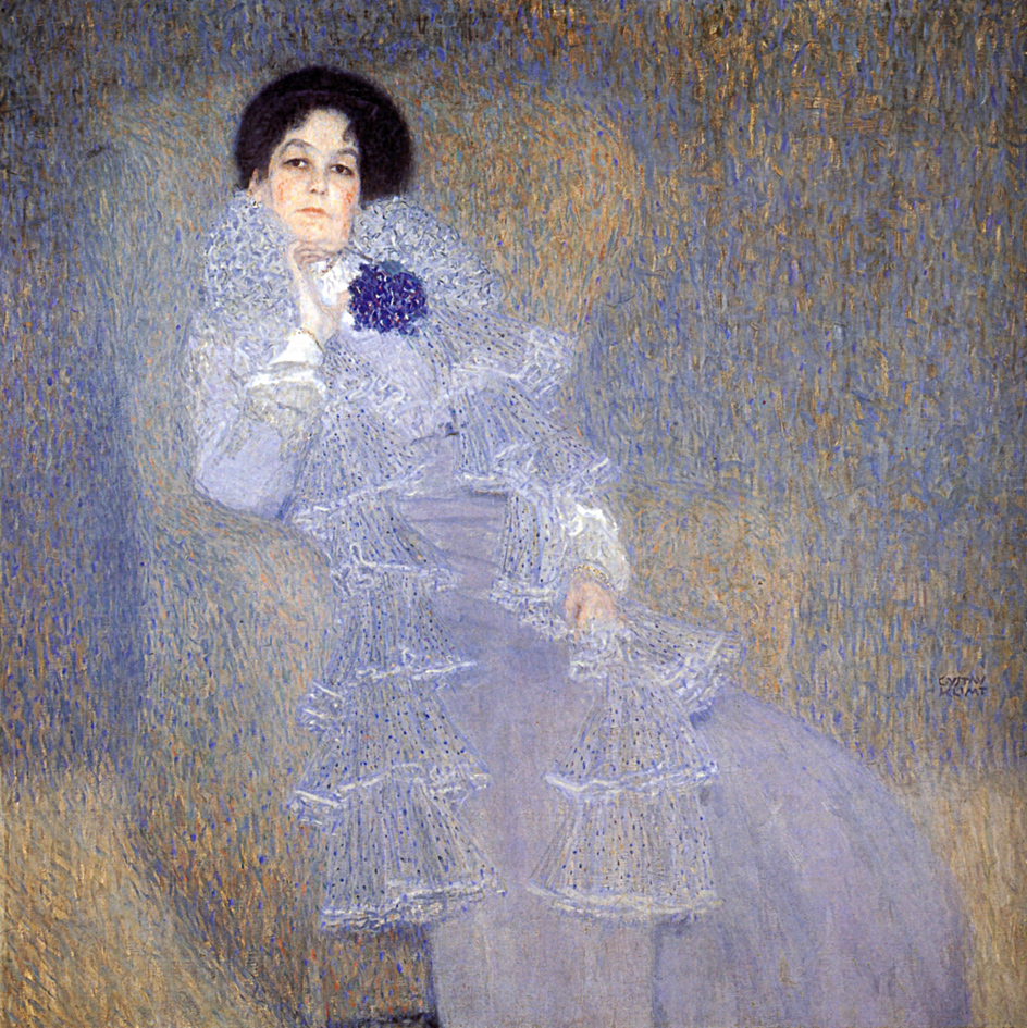Gustav Klimt, portret van Marie Henneberg