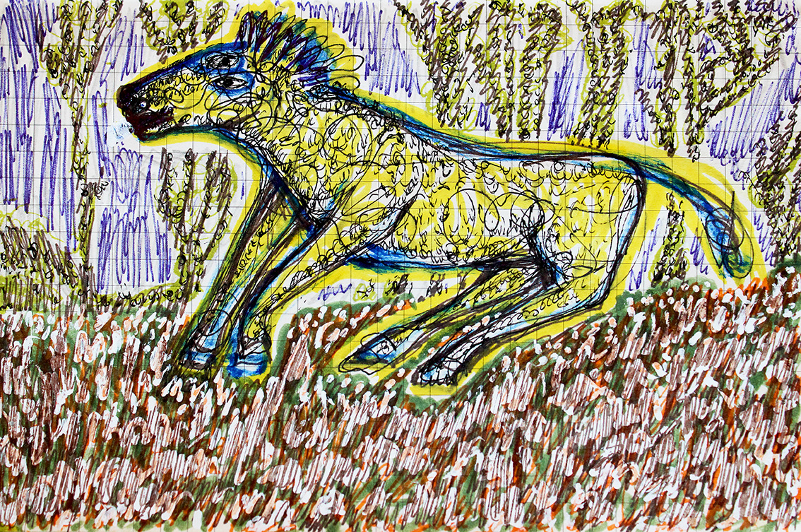 animal dream (drawing by franka waaldijk)